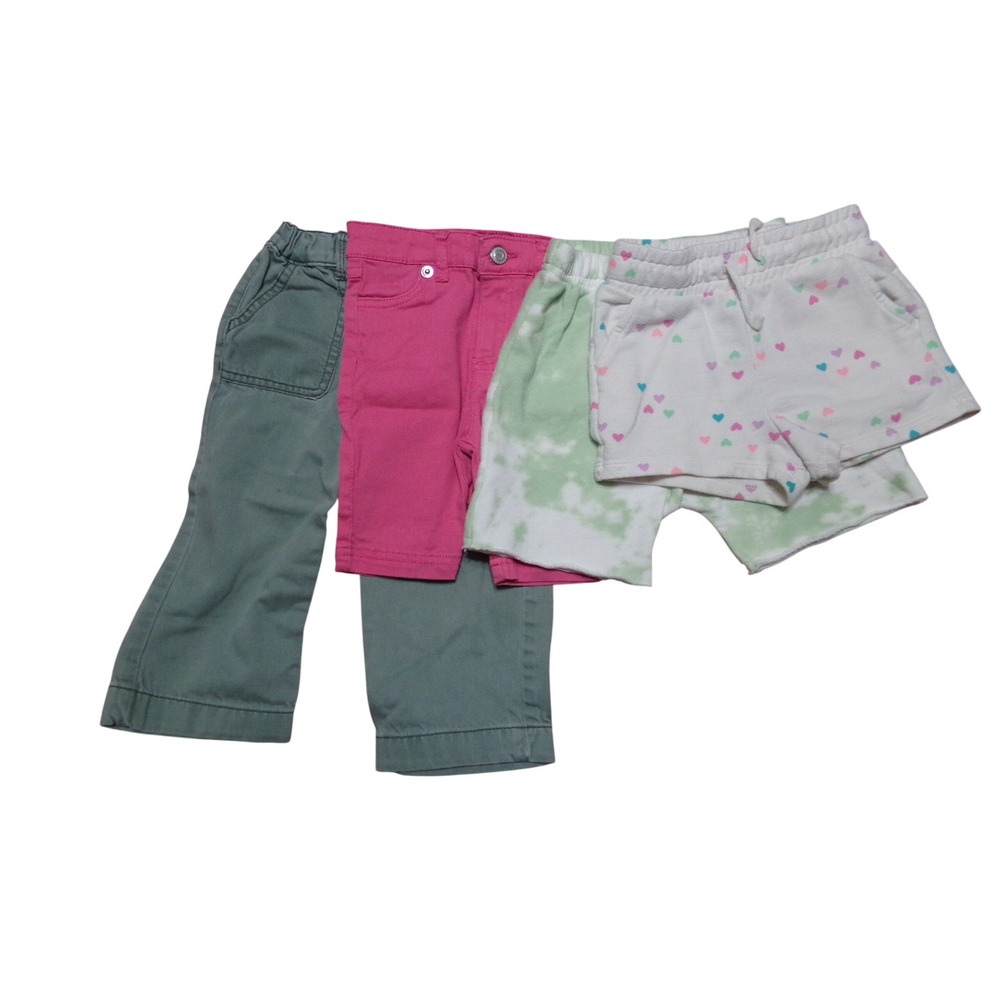 3T Kids Summer Bottoms - Lot of 4 Mixed Brands